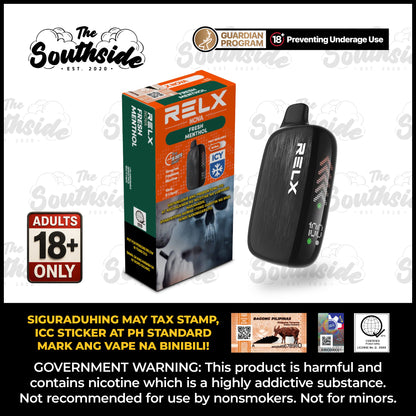 RELX NOVA DISPOSABLE VAPE THE SOUTHSIDE RELX NOVA DISPOSABLE VAPE THE SOUTHSIDE